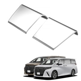 ALPHARD VELLFIRE 40 Series Exclusive Door Switch Panel for Car Models ALPHARD VELLFIRE 40 Series Window Switch Panel Door Door Switch Garnish Accent Custom Parts Accessories Nickel Plated 2 PCS (No