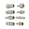 8PCS BSP 1/2 InchPneumatic Quick Coupler Plug Socket Set, for