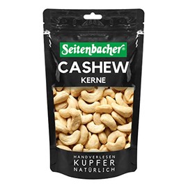 Seitenbacher Cashew Kernels I Native I No Additives I Unsalted I (1 x 225 g)