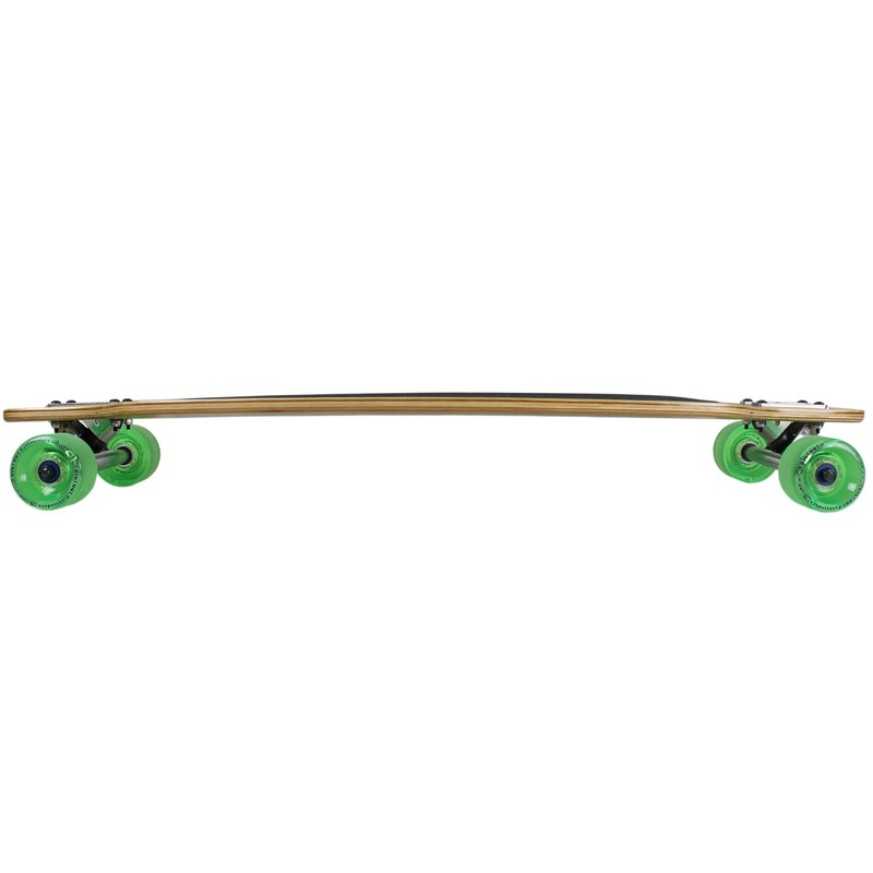 Moose Bamboo Drop Through Longboard 9" x 36" 70mm 80a