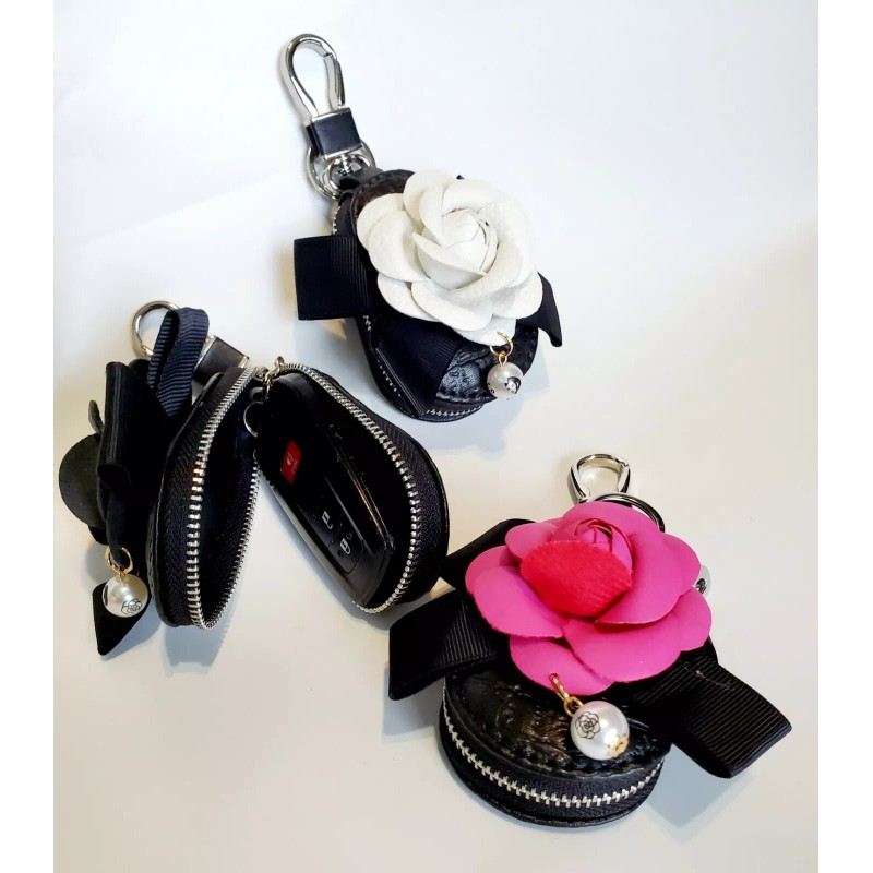 Unbranded Auto Car key chain protector cover Zipper bag