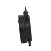 Deco 79 Metal Eiffel Tower Clock with Bell Style Top,