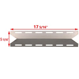 Htanch SN2341(5-Pack) SA0361(5-Pack) Heat Plate and Burner Replacement for Charmglow 720-0234,Nexgrill 720-0033, 720-0234, 720-0289