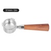 Coffee Bottomless Portafilter Handheld Stainless Steel Bottomless Filter for HouseholdRosewood