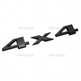 Mopar 2011-2020 Jeep Grand Cherokee Black 4X4 Liftgate Emblem Nameplate Badge Mopar