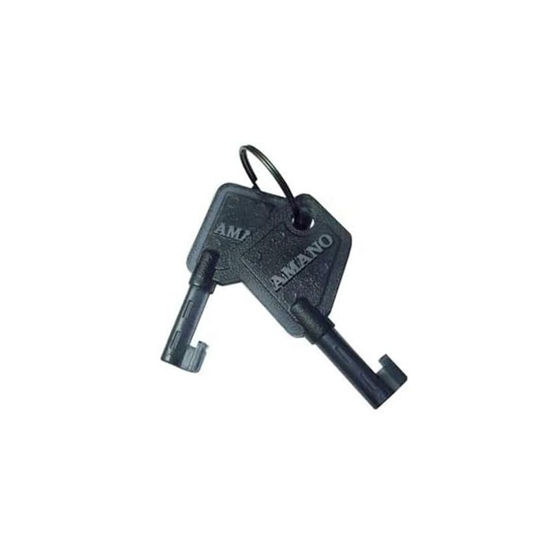 AMANO Genuine Replacement Key (Plastic) for Series PIX-10, 15, 21,