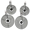 Cooking Appliances MP22YA Electric Range Burner Element Unit Set 2-