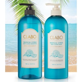 CLABO 딥클린 샴푸 트로피칼 시트러스, 960ml, 2개 CLABO Deep Clean Shampoo Tropical Citrus, 960ml, 2-pack, 960ml × 5개