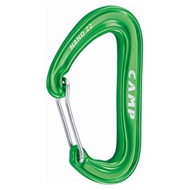 カンプ（カンプ） ナノ 22 Nano 22 男女兼用 カラビナ 5233513 GREEN （グリーン/ＦＦ/Men's、Lady's）
