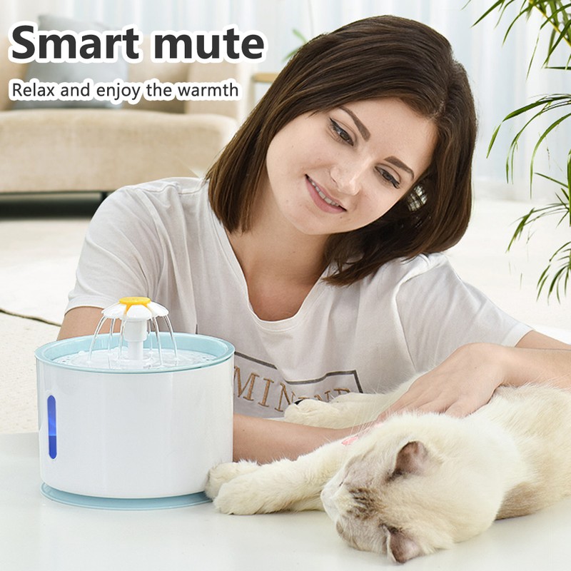 Pet Fountain Automatic Cat Water Fountain Dog Water Dispenser with