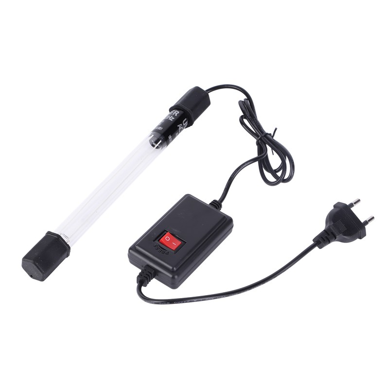 Aquarium Submersible UV Lamp Fish Tank Water Purification Algae Clean
