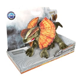 Universal Studios Jurassic World Interactive Sound Dilophosaurus Plush  Toy