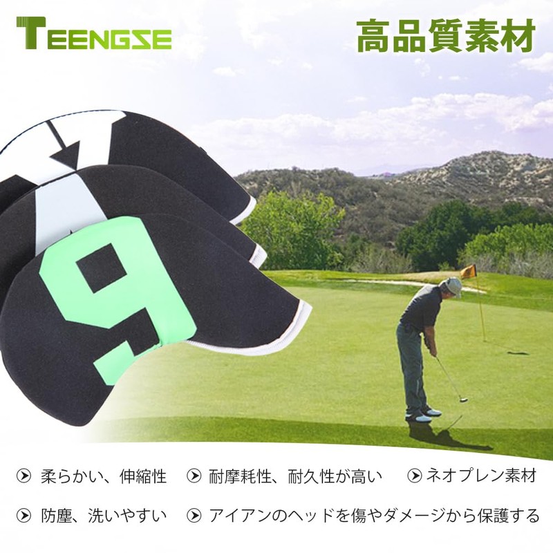 Golf Iron Covers Golf Iron Headcovers Golf Head Covers for