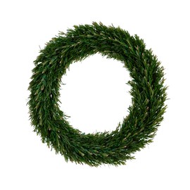 Nearly Natural 24-Inch UV Resistant Rosemary Artificial Wreath – Indoor/Outdoor Faux Greenery Decor, Lifelike Front Door Wreath, Durable and Weather-Resistant, Ideal for Home and Garden Decoration