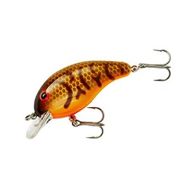 BANDIT LURES Crankbait Series 100 200 & 300 Bass Fishing Lures, Brown Craw Orange Belly, Series 100 (Dives to 5') (BDT104)