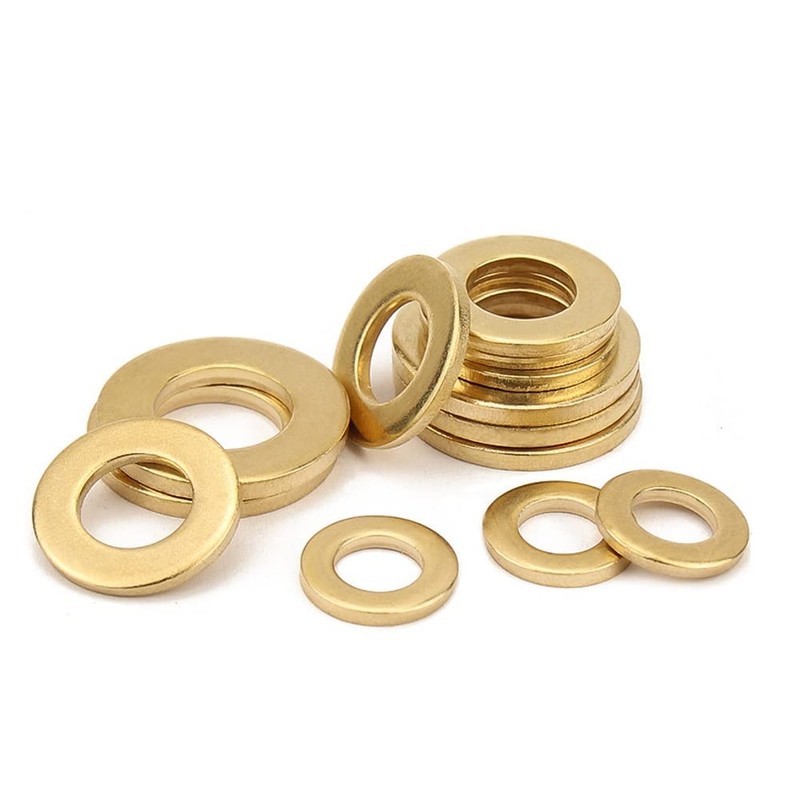 CONPHERON Brass Flat Washers Flat Lock Washers (M3 x 10