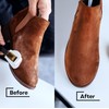 Kaps Quality Nubuck And Suede Multifunctional 4-Sided Cleaning Shoe Brush,