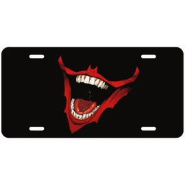 Joker Mount Aluminum Novelty Tag Car License Plate