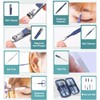 QURIPE 7pcs Manicure Set, Nail Clippers Kit, Stainless Steel Manicure