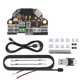 BCZAMD 3D Drucker Zubehör H36 Board: Werkzeug Combo Platte Kit V1.3 Version Höhe Temperatur 185 ℉ zur Unterstützung der Klipperr Firmware Canbus USB