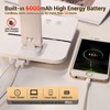 GcSige Cordless LED Desk Lamp for Home Office, 6000mAh Rechargeable