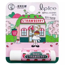 Mensolaitam 멘소래담 립아이스 립밤 스트로베리 3.5g 1개 [멘소래담 립아이스 틴티드 컬러 레드 2.0g] Mentsu Raitam Lip Ice Lip Balm Strawberry 3.5g 1 piece [Mentsu Raitam Lip Ice Tinted Color Red 2.0g]