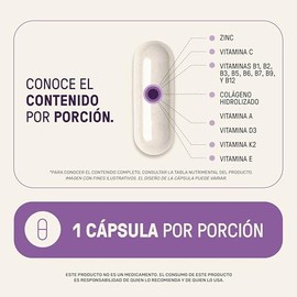 LIFE 360+ Woman Blend Multivitaminico para Mujer | 360 cápsulas | 510mg