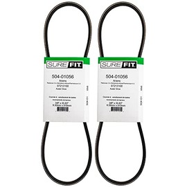 SureFit Snow Blower Auger Drive Belts Replacement for Ariens 07213100 ST824 ST1032 ST1136 ST524 ST724 2 Pack