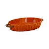 10 Strawberry Street Pumpkin Patch Oval 12" & 14.5" Stoneware