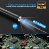Endoscope Camera with Light,1920P HD Borescope with 8 Adjustable LED
