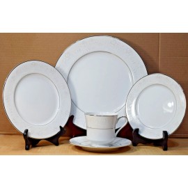 Society Fine China Caprice 5pc Place Setting