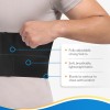 Pauline Broken Rib Brace for Men - Compression Chest Binder