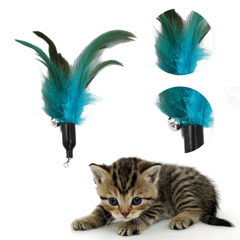 CAPASTEC Pack of 3 cat wand replacements, cat wand refills,