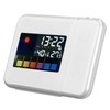 Weather Station Clock Temperature Humidity LCD Color Display LED Backlight