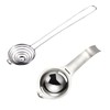 Maotrade Pack of 2 Egg Separators, Stainless Steel Egg Yolk