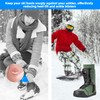 UNIFAMILY 36Pcs Ski Snowboard Boots Fitting Pads, 3 Thickness Self-Adhesive