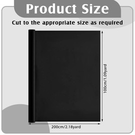 2 Yards Anti Tarnish Silver Cloth Black Anti Tarnish Cloth by the Yard Luxury Silver Polishing Cloth for Jewelry Anti Tarnish Jewelry Cloth for Silverware Flatware Silversmith Storage, 6.6 x 3.3 ft