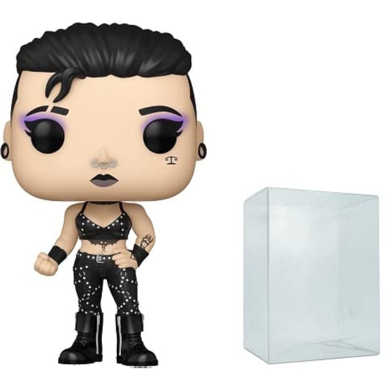 Pop Sports: Rhea Ripley Vinyl Figure #122 (Bundle with EcoTek