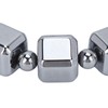 0.4in Terahertz Bracelet Rectangle Beads Good Thermal Conductivity Natural Terahertz