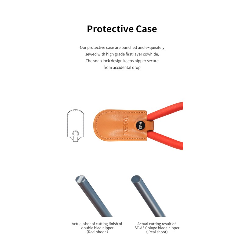 DSPIAE ST-A Ultra-Thin Single Blade Nipper 3.0