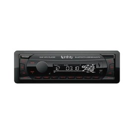 Infinity Alpha 100 Single DIN Bluetooth USB/AUX SD FM Radio MP3 Player Digital Media Car Receiver