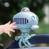 Stroller Fan USB Rechargeable Bladeless 3 Speeds Quiet 90° Auto