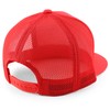 Trendy Apparel Shop - Gorra plana de malla con 5