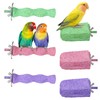 6PCS Bird Beak Grinding Stone Perch – Anti-Slip Resin Perch