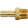 Anderson Metals 57001 Brass Hose Fitting, Adapter, 3/8" Barb x