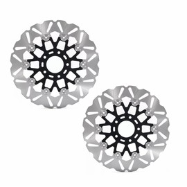 TOFR 11.5" Floating Front Brake Rotors Disc for Harley Touring Road King Electra Glide 2000-2007 Sportster 883 1200 XL R S Dyna Super Glide Convertible FXDS Low Rider 2pc