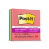Post-it Notas Sper Adhesivas, Doble poder de adhesin, Colores Nen,