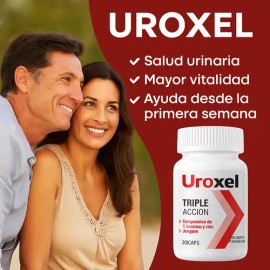 2 Pack Uroxel L-arginina Apoyo Próstata 21 Caps                                                                                                       