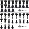 US 100 Car Body Plastic Trim Retainer Fastener Clips Push