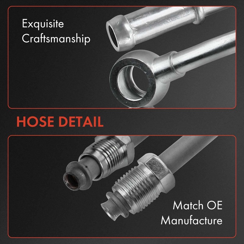 A-Premium Power Steering Pressure & Return Line Hose Assembly Compatible